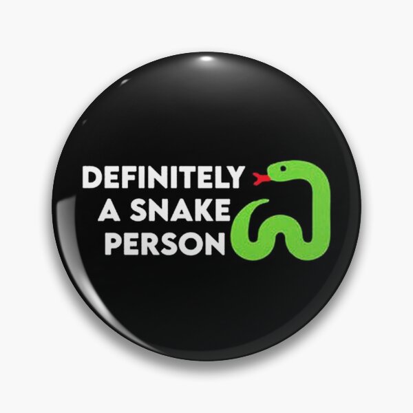 Item preview, Definitely A Snake Person designed and sold by veronikadevi.