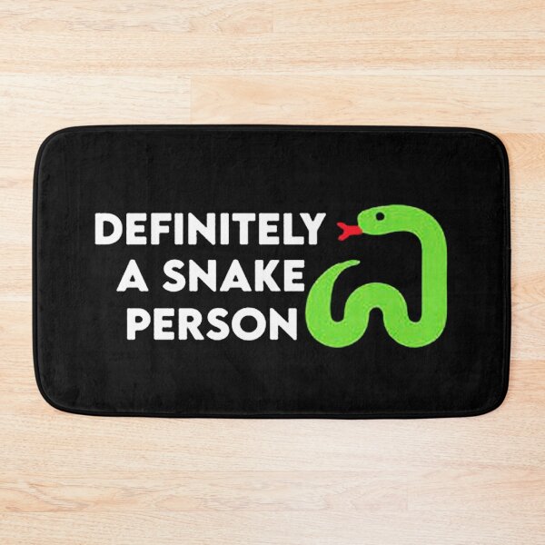 Item preview, Definitely A Snake Person designed and sold by veronikadevi.