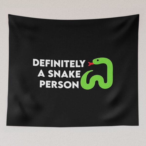 Item preview, Definitely A Snake Person designed and sold by veronikadevi.