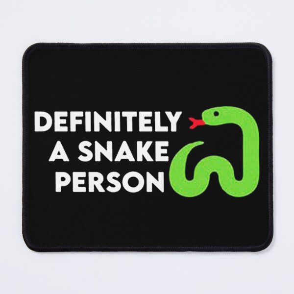 Item preview, Definitely A Snake Person designed and sold by veronikadevi.