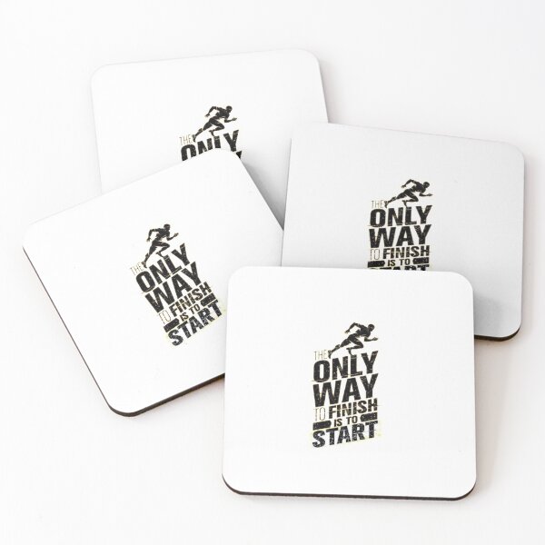 Item preview, The only way to finish is to start designed and sold by nooralisales.
