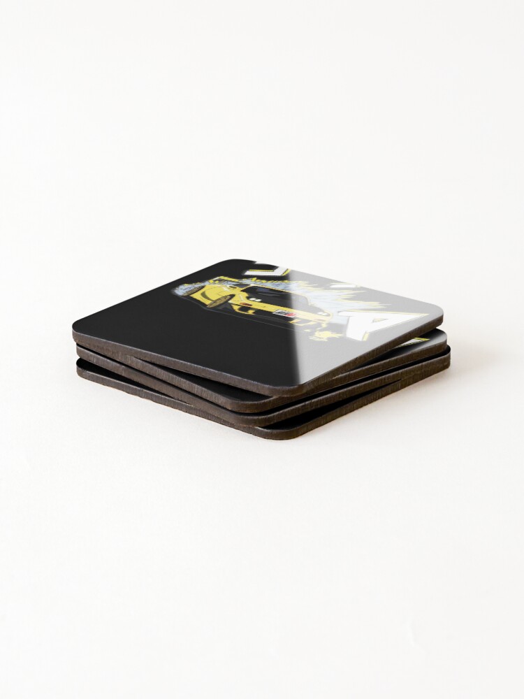 Thumbnail 4 of 5, Coasters (Set of 4), Keisuke’s RX-7 - Initial D designed and sold by ROBYNDSON.