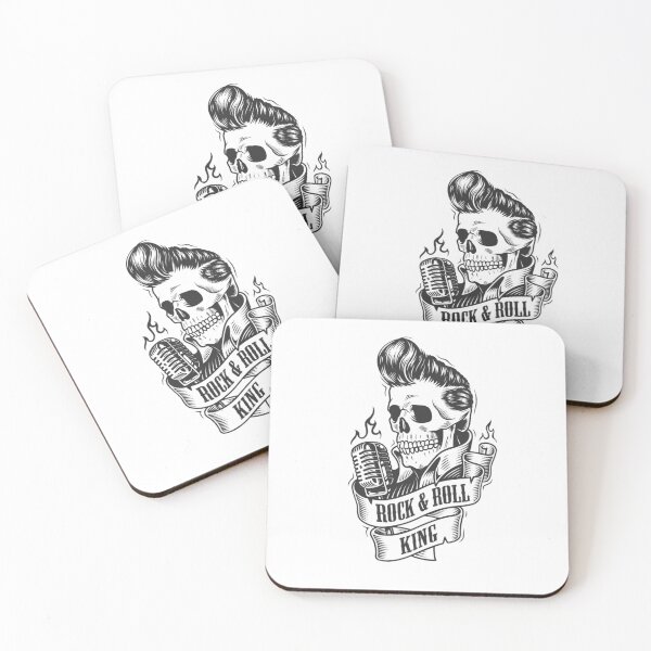 Item preview, Human skull in rock and roll designed and sold by fariz yuhdi.