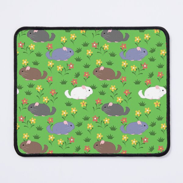 Item preview, Chinchilla and Flowers designed and sold by Lulupainting.