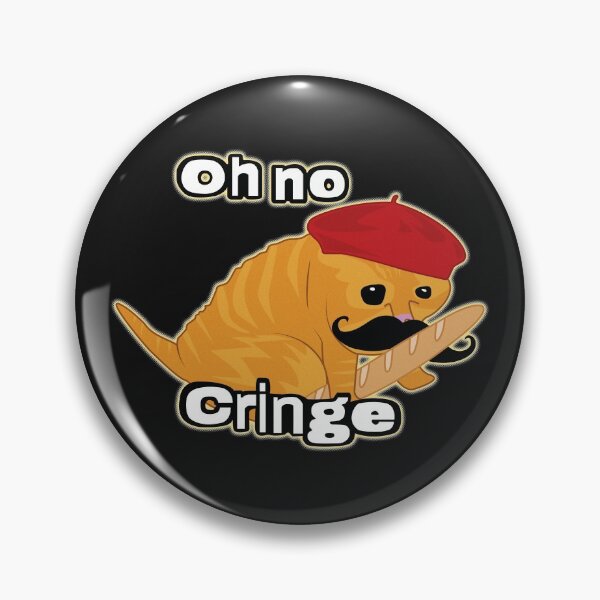 Item preview, Oh no Cringe Cat French designed and sold by Rzera-.
