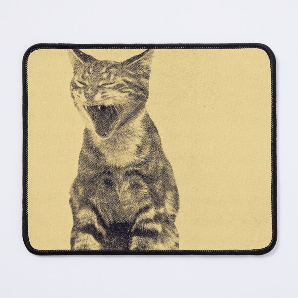 Item preview, Cat yawn designed and sold by OroboroCustom.