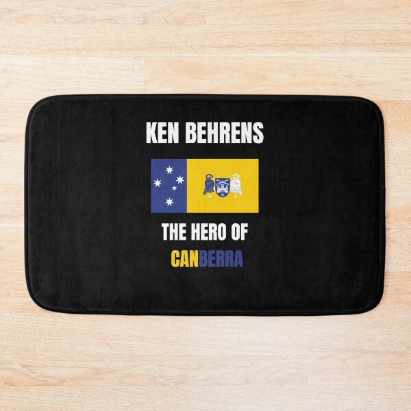 Item preview, Ken Behrens The Hero of Canberra designed and sold by ROBYNDSON.