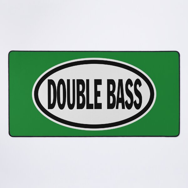 Item preview, DOUBLE BASS OVAL ART designed and sold by WOOFANG.