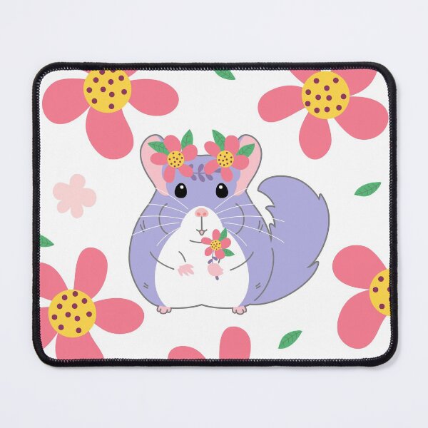 Item preview, Violet Chinchilla in a Garden designed and sold by Lulupainting.