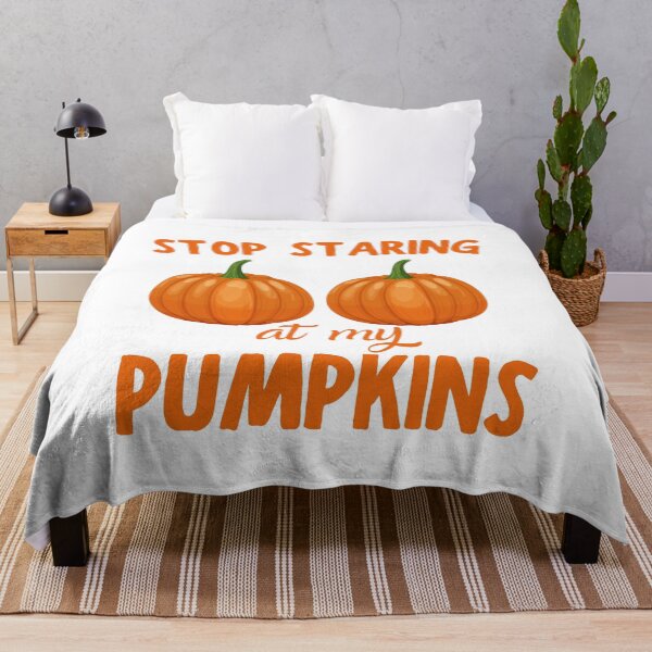 Item preview, Stop Staring At My Pumpkins designed and sold by Beeroclock.
