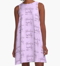 Adventure awaits with arrow A-Line Dress