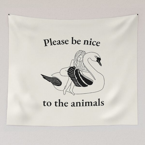 Item preview, Please Be Nice To The Animals (No.3) designed and sold by Oliver Lake.
