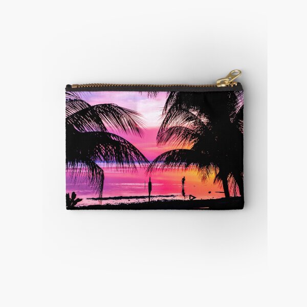 Item preview, Pink & Purple Sunset At Beautiful Beach designed and sold by AidenChen.
