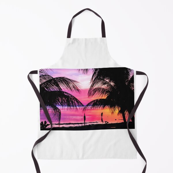 Item preview, Pink & Purple Sunset At Beautiful Beach designed and sold by AidenChen.