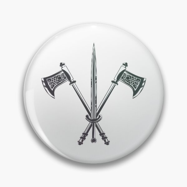 Item preview, By my axe, by my sword. designed and sold by Ceasar Herrera.