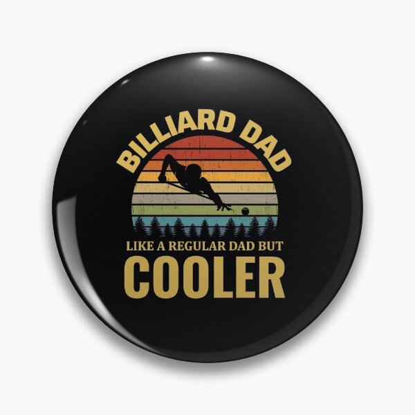 Item preview, Billiards Game Pool Cue Sports Dad Fathers Day designed and sold by CuteDesigns1.