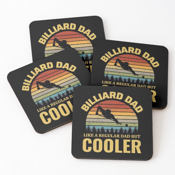 Item preview, Billiards Game Pool Cue Sports Dad Fathers Day designed and sold by CuteDesigns1.