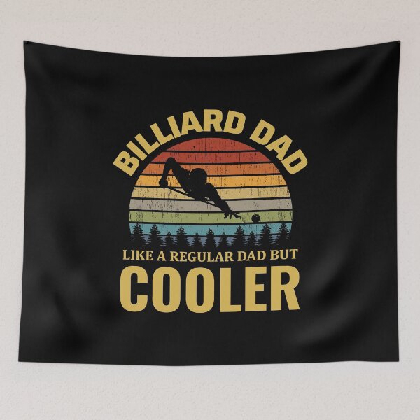 Item preview, Billiards Game Pool Cue Sports Dad Fathers Day designed and sold by CuteDesigns1.