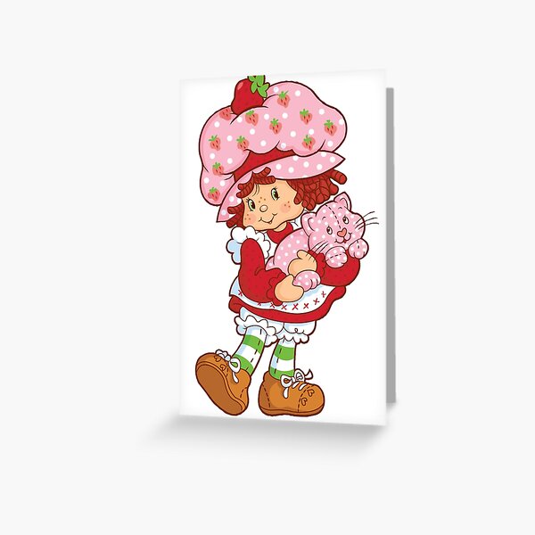 strawberry shortcake greeting cards