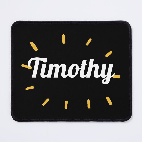 Aperçu de l'œuvre Nom masculin Timothy créée et vendue par ClickBuyEnjoy.