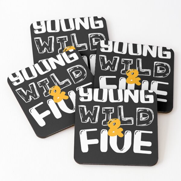 Item preview, Young and Wild FIVE Kids Toddler Long Sleeve  designed and sold by CadellShop.