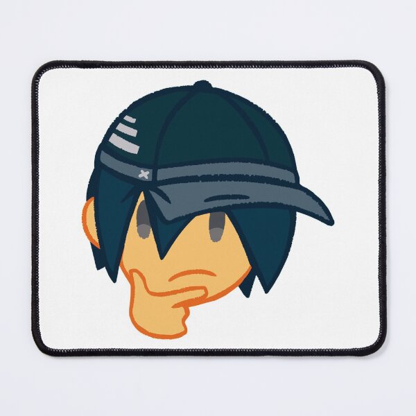 Item preview, Shuichi Saihara (thinking emoji) designed and sold by okicoma.