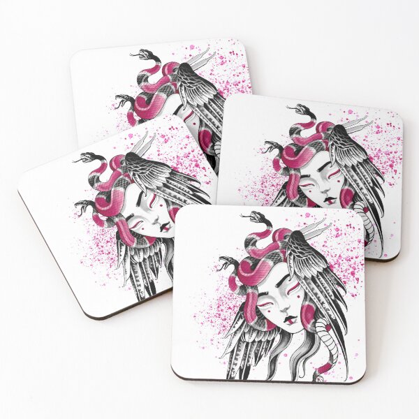Artikelvorschau, Rosa Medusa Gorgone entworfen und verkauft von MaxNorth.