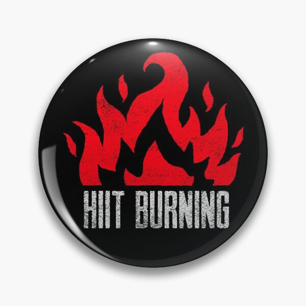 Item preview, HIIT BURNING ► HIIT // BODYBUILDING // WORKOUT // MOTIVATIONAL designed and sold by MORE-THE-BRAND.