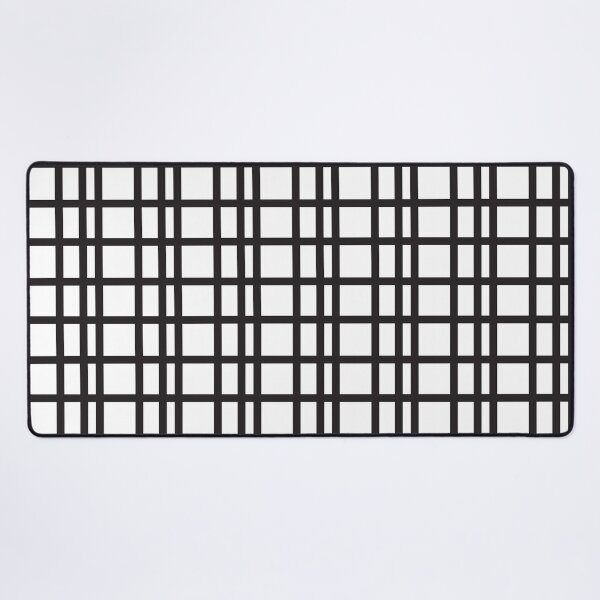 Item preview, Black and white grid seamless pattern designed and sold by kallyfactory.