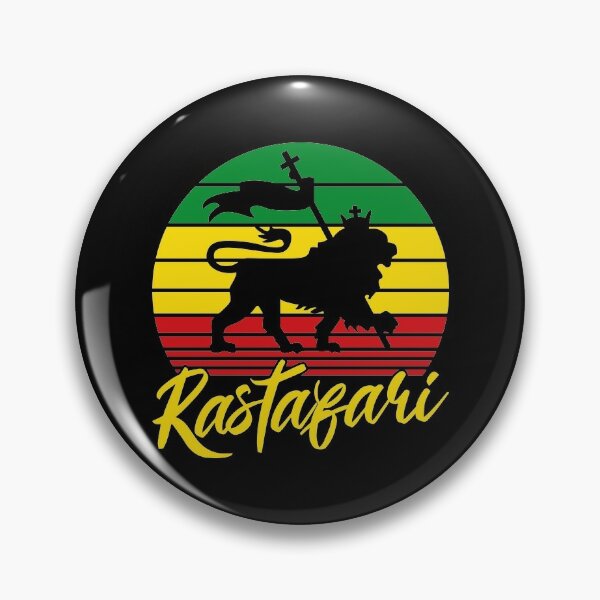 pins pin's flag badge metal lapel hat button biker lion peace rasta on reggae 