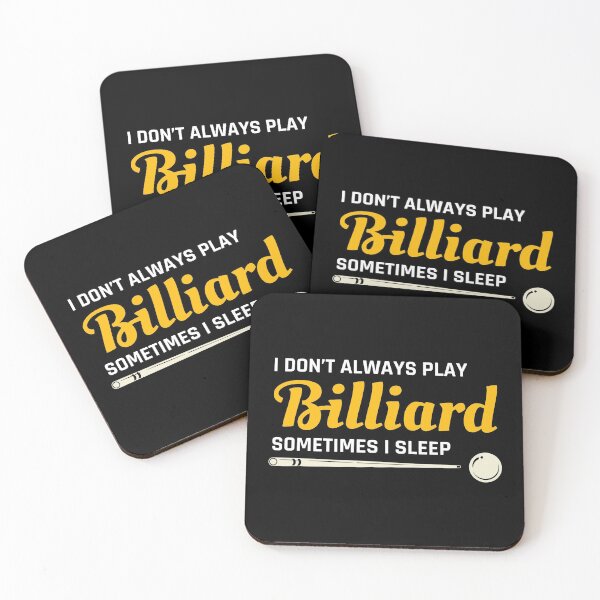 Item preview, Billiards Game Pool Player Cue Ball Sport Funny Saying designed and sold by CuteDesigns1.