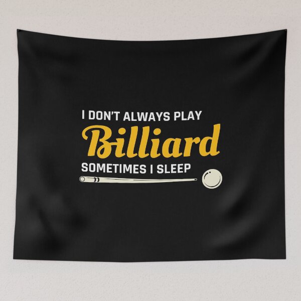 Item preview, Billiards Game Pool Player Cue Ball Sport Funny Saying designed and sold by CuteDesigns1.