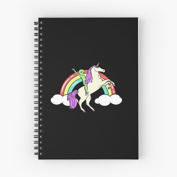 Item preview, RAINBOW UNICORN ALIEN  designed and sold by RetroPlaceee.