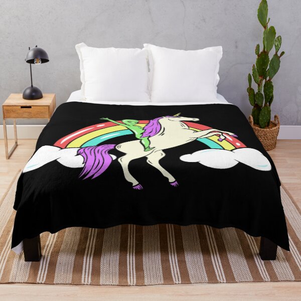 Item preview, RAINBOW UNICORN ALIEN  designed and sold by RetroPlaceee.