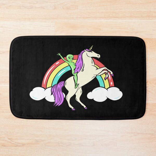 Item preview, RAINBOW UNICORN ALIEN  designed and sold by RetroPlaceee.