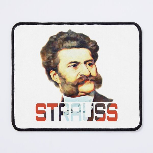 Item preview, strauss, johann strauss. austrian composer designed and sold by efenem.