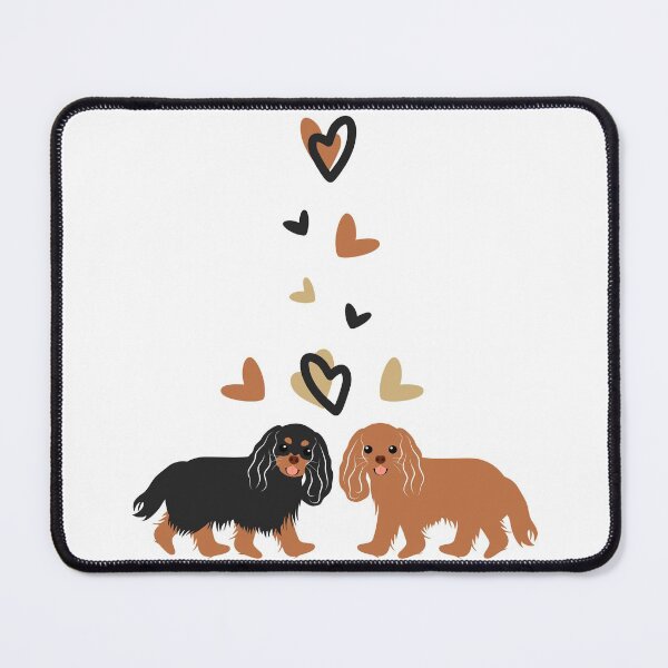 Item preview, Love Cavalier King Charles Spaniel - Black and Tan designed and sold by Lulupainting.