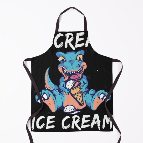 Item preview, Kawaii Scream Ice Cream Cold Dessert Sweet Snack Dinosaur designed and sold by fantasyy.