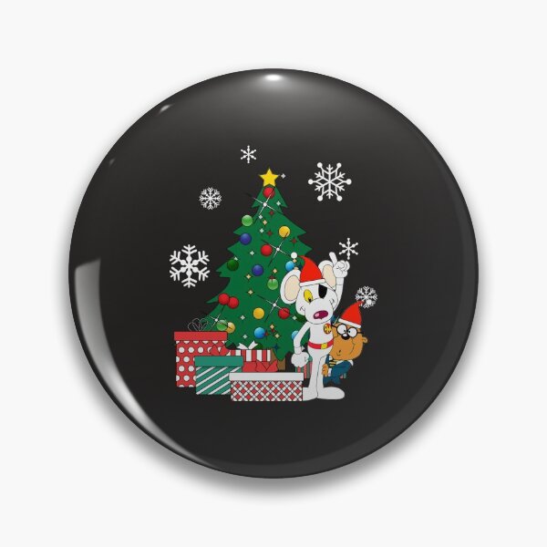 Item preview, Danger Mouse And Penfold Around The Christmas Tree designed and sold by constancyky.