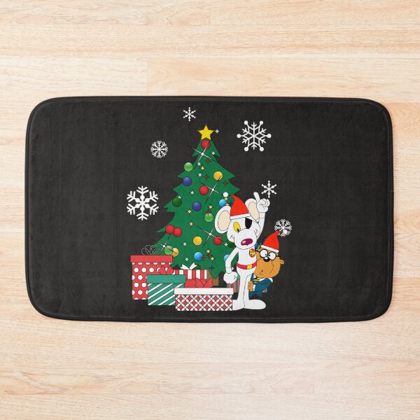 Item preview, Danger Mouse And Penfold Around The Christmas Tree designed and sold by constancyky.