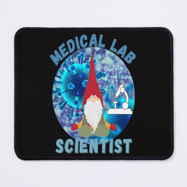 Item preview, MEDICAL LAB SCIENTIST YOGA GNOME MEDICAL LABORATORY SCIENTIST  designed and sold by Hippiesole.