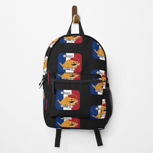 Item preview, Oh no Cringe Cat French Flag designed and sold by Rzera-.