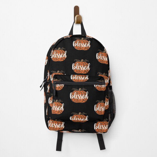 Item preview, Blessed Pumpkin Leopard Pattern Graphic Illustrations and Text Design For Thanksgiving in Fall/Autumn Season and Pumpkin Lover designed and sold by NightGleam.