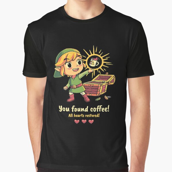 You Found Coffee All Hearts Restored T-shirt // Cute & Funny 