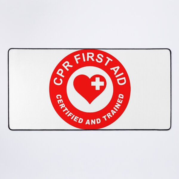 First Aid Cpr Aed Instructor Patch Stock Photo - Download Image