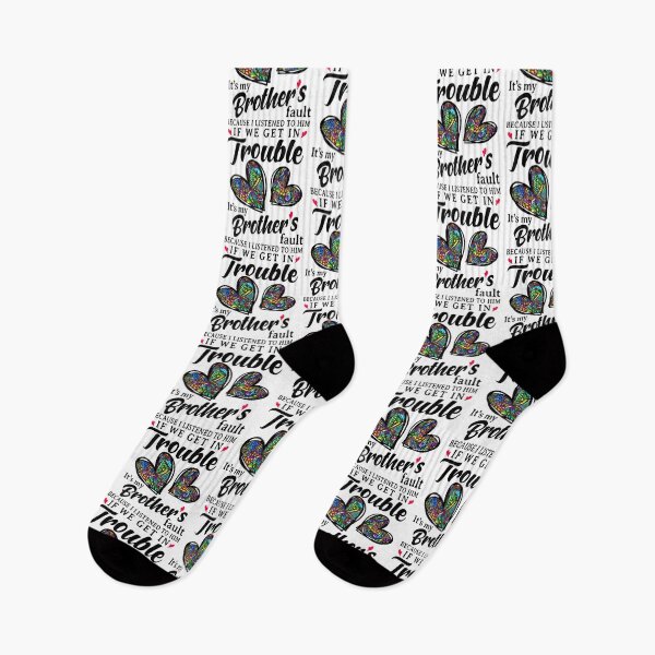 Item preview, If we get in trouble It's my Brother's fault funny family Premium designed and sold by GiselleShop.