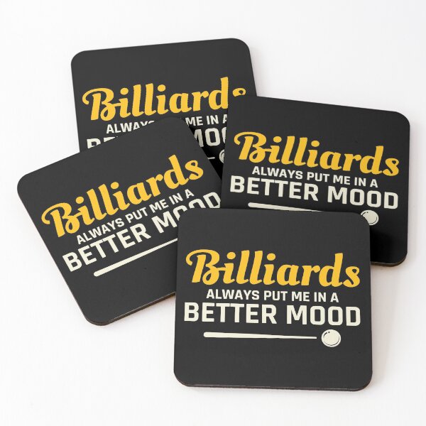 Item preview, Billiards Game Pool Player Cue Ball Sport Funny Saying designed and sold by CuteDesigns1.