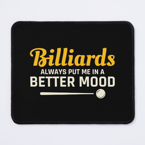 Item preview, Billiards Game Pool Player Cue Ball Sport Funny Saying designed and sold by CuteDesigns1.