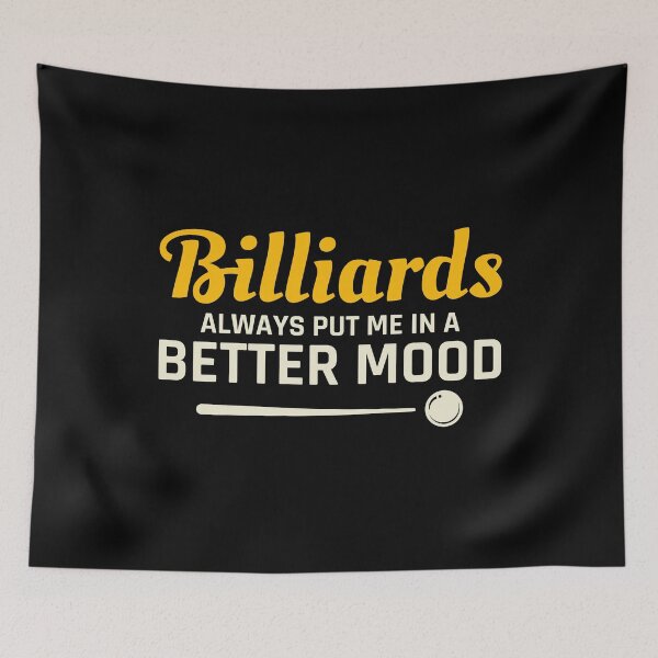 Item preview, Billiards Game Pool Player Cue Ball Sport Funny Saying designed and sold by CuteDesigns1.