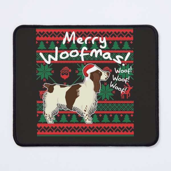 Item preview, English Springer Spaniel Merry Woofmas, Ugly Christmas Sweater designed and sold by constancyky.